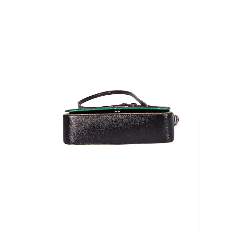 Kate Spade - Black Patent Saffiano Leather 